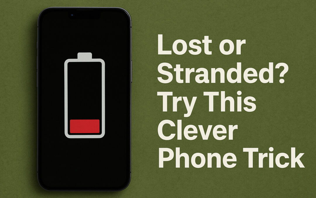 Lost or Stranded? Clever Mobile Phone Trick That Could Save You